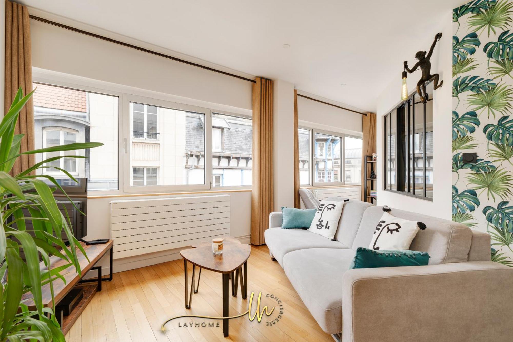 Chaleureux, Lumineux Et Confortable F2 Renove En Plein Coeur De Nancy Exteriér fotografie